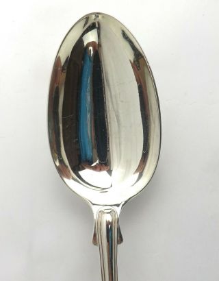 Basting Long Serving Spoon Solid Sterling Silver Kings Pattern Higgins 1861 2