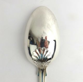 Basting Long Serving Spoon Solid Sterling Silver Kings Pattern Higgins 1861 4