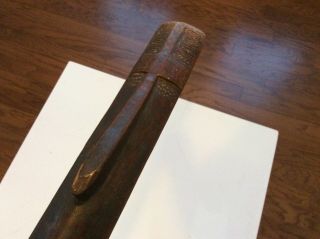 OLD ANTIQUE MALAITA ISLAND OCEANIC TRIBAL WAR CLUB 2