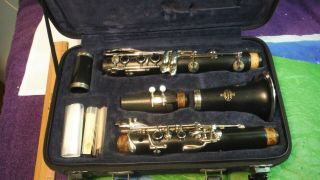 Buffet Crampon Clarinet Vintage Made In Germany W/case