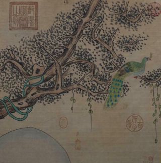 Chinese Old Wu Daozi Scroll Painting Scroll Buddha 79.  53” 5