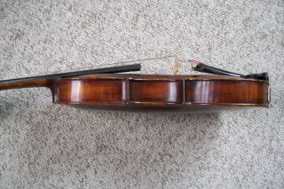 Antique Full Size Violin Marked Stainer With Case 12