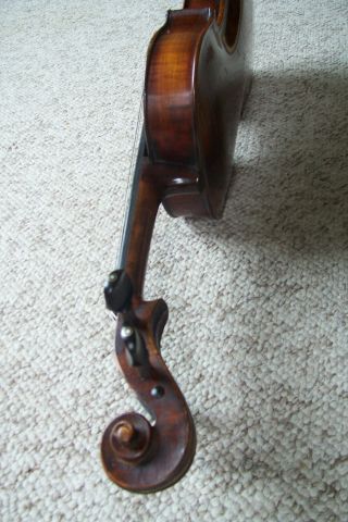 Antique Full Size Violin Marked Stainer With Case 3