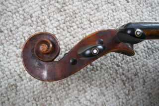 Antique Full Size Violin Marked Stainer With Case 4