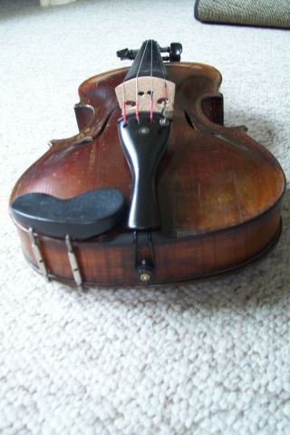 Antique Full Size Violin Marked Stainer With Case 7