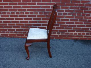 HENKEL HARRIS SOLID CHERRY QUEEN ANNE STYLE DINING SIDE CHAIR 2 2