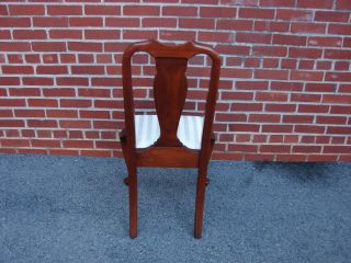 HENKEL HARRIS SOLID CHERRY QUEEN ANNE STYLE DINING SIDE CHAIR 2 3