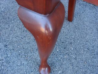 HENKEL HARRIS SOLID CHERRY QUEEN ANNE STYLE DINING SIDE CHAIR 2 7