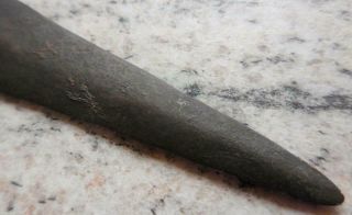 FINE BRITISH BRONZE AGE BLADE FOUND WETWANG YORKSHIRE 1000 BC 3000 YRS OLD 9