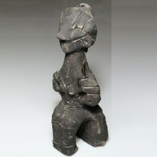 VERY RARE PREHISTORIC VINCHA VINCA TERRACOTTA MALE ALIEN STATUE CA 4500 BC 6