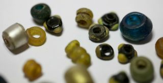 Viking BEADS ANCIENT GLASS rare different color BIG KIT 3