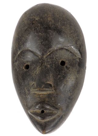 Dan Passport Mask Deangle Liberia African Art Was $45.  00