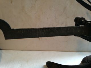 Antique Cast Iron Weight Scale Primitive General Store Scale 7