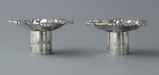 A Very Good Silver Table Candlesticks Sheffield 1839 4
