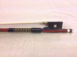 Vintage S Eastman Violin Bow Came with Violin Attributed to Buffalo Bill Cody 3