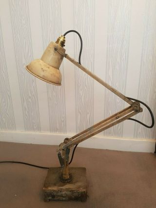 Vintage Herbert Terry Anglepoise Lamp Rare 5C/1079 Type WWII RAF Air Ministry 2
