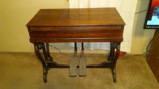 Antique Foot Pedal Organ