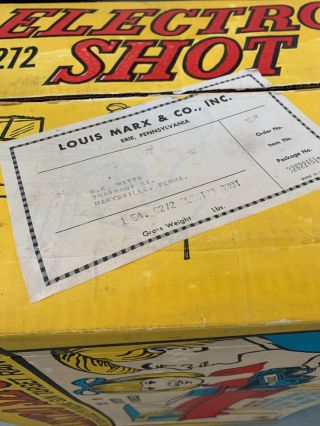 VINTAGE TOY: 1967 Electro Shot Shooting Gallery by MARX - 7