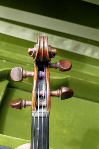 Very fine old restored French violin of very,  小提琴,  バイオリン 11