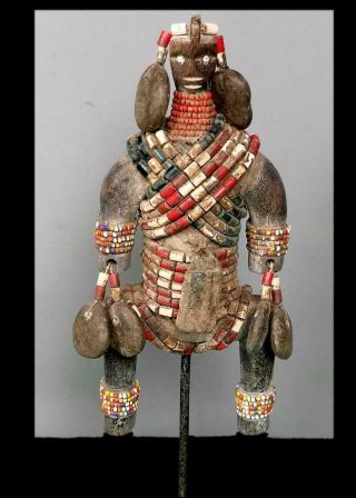 Old Tribal Namji Fertility Figure - - Cameroon Bn 53