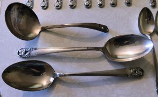 International Sterling Silver Spring Glory Flatware 35 Pce Scrap Use 1140,  Grams 2