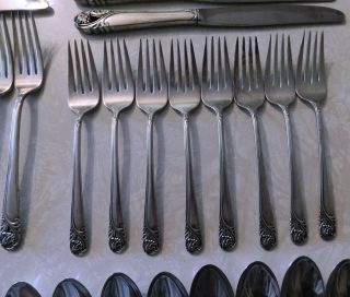 International Sterling Silver Spring Glory Flatware 35 Pce Scrap Use 1140,  Grams 4