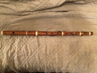 Potter Baroque Wooden Traverso Irish Boxwood Flute 4 Keys with Case 4
