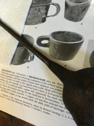 Revolutionary War 18th Century Forge Iron Small Size Pouring Spout Bullet Ladle 8