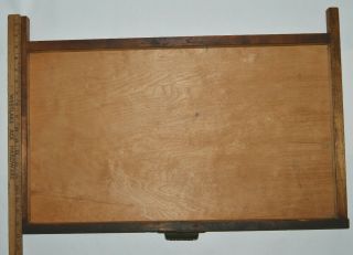 Vintage Printer ' s Type Tray/Drawer Shadow Box,  empty case,  no dividers 7/8 size 10
