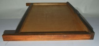 Vintage Printer ' s Type Tray/Drawer Shadow Box,  empty case,  no dividers 7/8 size 3