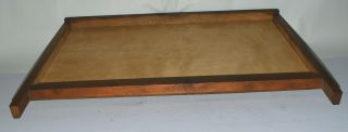 Vintage Printer ' s Type Tray/Drawer Shadow Box,  empty case,  no dividers 7/8 size 4