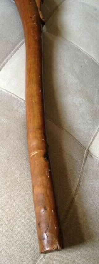 Rare Lobi Tribal Art Crook By Sikire Kambire Not From Congo; w/ OLD LABEL ca1900 7