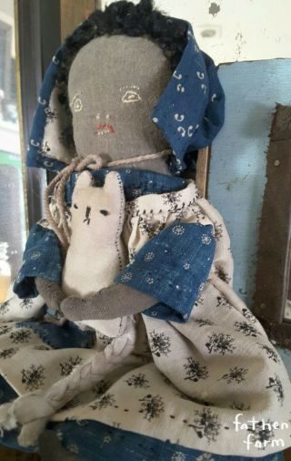 Fat Hen Farm - Rag Doll - Early Cloth - Rose 3