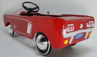 1964 Mustang Ford Pedal Car Vintage GT Metal READ FULL LISTING DESCRIPTION PAGE 2
