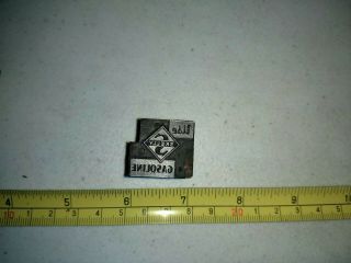 Vintage Letterpress Printing Block Skelly Gasoline Advertising Logo 4