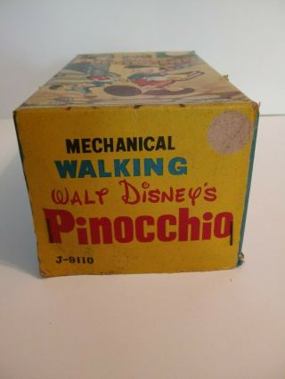 Vintage Rare Disney Mechanical Walking Pinocchio by LINEMAR 8