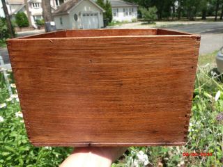 VINTAGE ADVERTISING WOODEN SPICE THYME WOOD BOX JURGENS BROOKLYN NY OLD 4