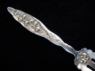 6 WHITING LILY OF THE VALLEY STERLING SILVER 6 1/4 
