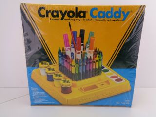Vintage Crayola Caddy Binney & Smith 1986