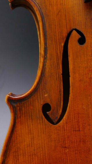 VERY FINE OLD VIOLIN viola violini violine German 舊小提琴 vieux violon antique 5