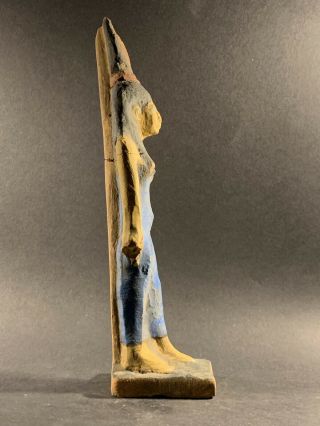 G2 CIRCA 750 - 315BCE - ANCIENT EGYPTIAN COLOURED STONE GODDESS ISIS 3