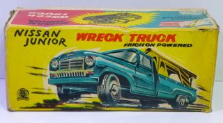 RARE SSS - Toys (Japan) 1960 ' s NISSAN JUNIOR WRECK TRUCK 10