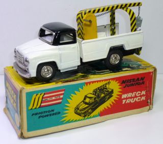 RARE SSS - Toys (Japan) 1960 ' s NISSAN JUNIOR WRECK TRUCK 9