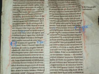 RARE Medieval Manuscript Vellum Bible Leaf,  ENGLAND,  c.  1260 3