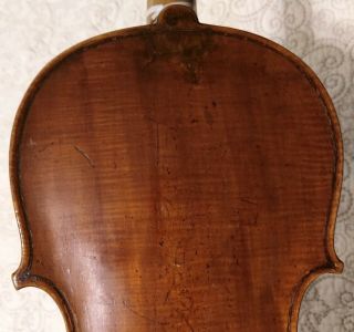 German 1777 Violin Jacob Weib Louthen und - Antique Vintage 4/4 Full Size Rare 4