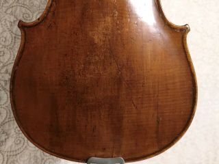 German 1777 Violin Jacob Weib Louthen und - Antique Vintage 4/4 Full Size Rare 5