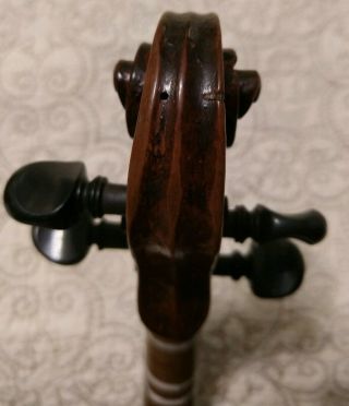 German 1777 Violin Jacob Weib Louthen und - Antique Vintage 4/4 Full Size Rare 7