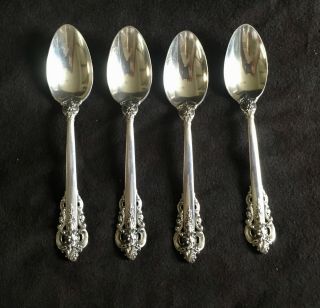 GRAND BAROQUE - FOUR 5 PIECE SETTINGS,  4 EXTRA T - SPOONS AND 4 - BUTTER KNIVES 2