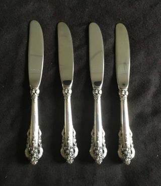 GRAND BAROQUE - FOUR 5 PIECE SETTINGS,  4 EXTRA T - SPOONS AND 4 - BUTTER KNIVES 3