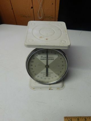 Vintage American Family Metal Dial Scale